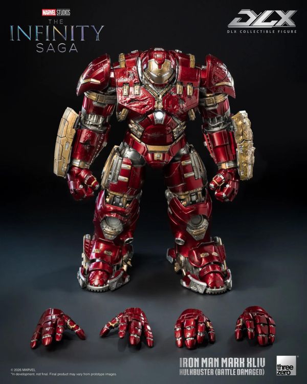 預購12月 threezero The Infinity Saga DLX 鋼鐵人Mark 44 反浩克裝甲 