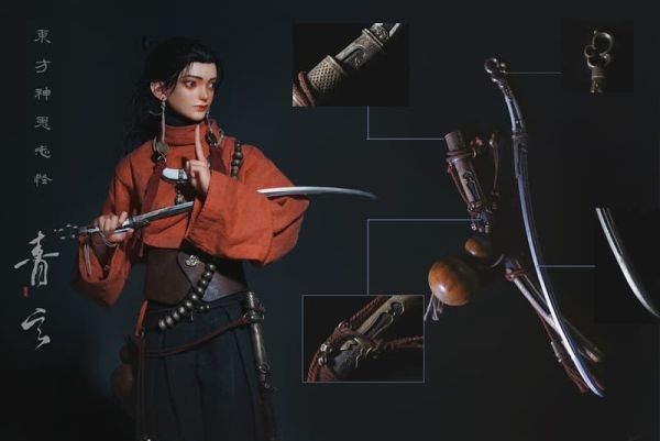 預購26年Q1 半目工作室 東方神鬼誌 第一彈 青玄 1/6 可動 膠髮版 植髮版 