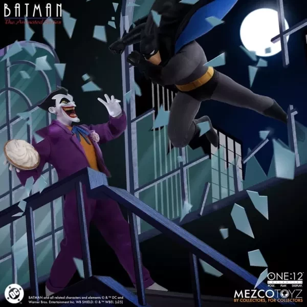 預購26年7月 MEZCO Collective 蝙蝠俠：動畫系列 小丑 可動 
