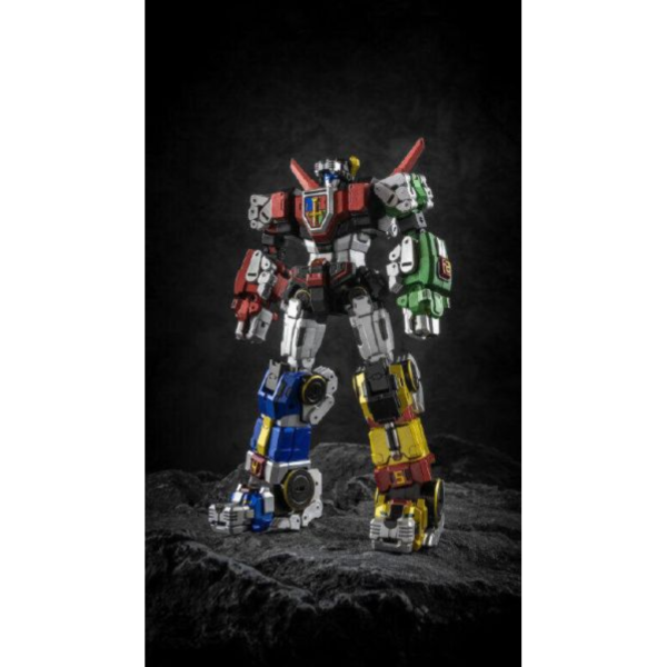 招財貓MICRO COSMOS MC-01S金屬色限定 聖戰士 百獸王 五獅合體 