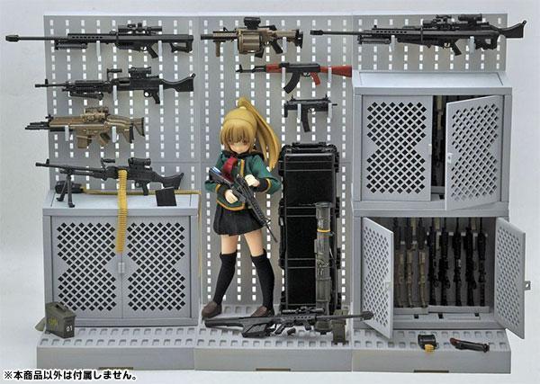 預購7月 TOMYTEC 1/12 LittleArmory (LD002) 置槍架 A 