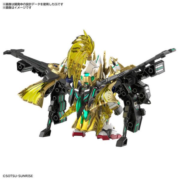 萬代 組裝模型 sd鋼彈世界 群英集 趙雲00鋼彈 指揮官外裝 不含趙雲本體 