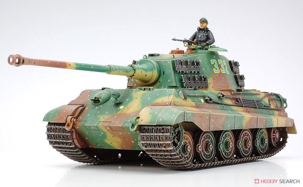 田宮 TAMIYA 1/35 戰車模型 35164 德國 虎王重戰車 (亨舍爾砲塔) 組裝模型 