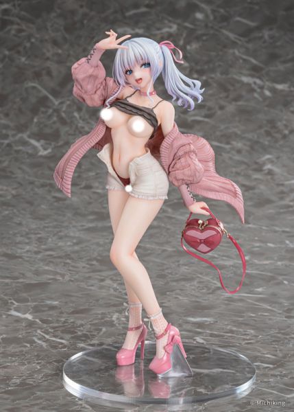 預購26年10月 Vibrastar みちきんぐ原畫 紫音 Passion Pink 1/6 D1107 