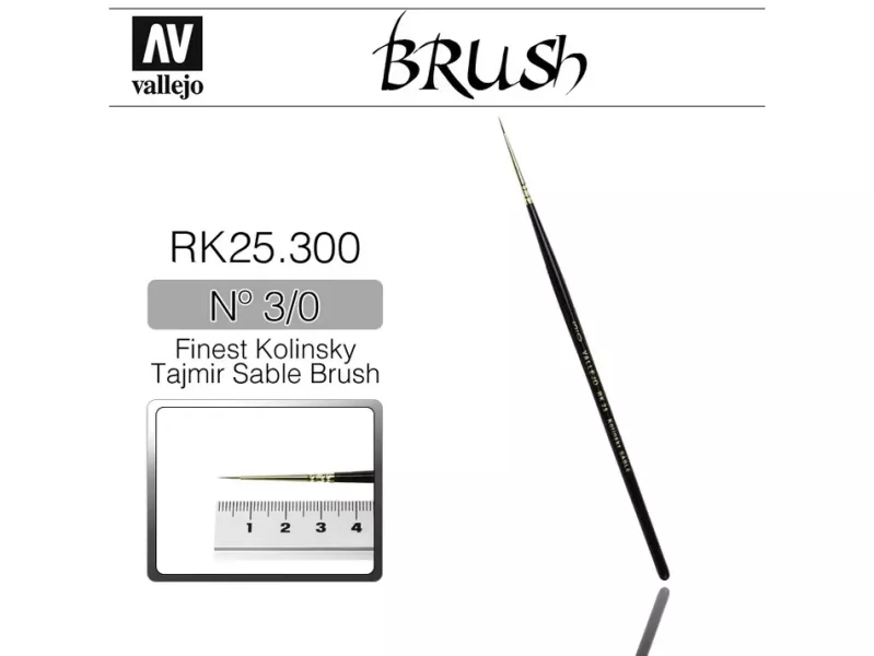 Vallejo RK25300 超極細 面相筆 
