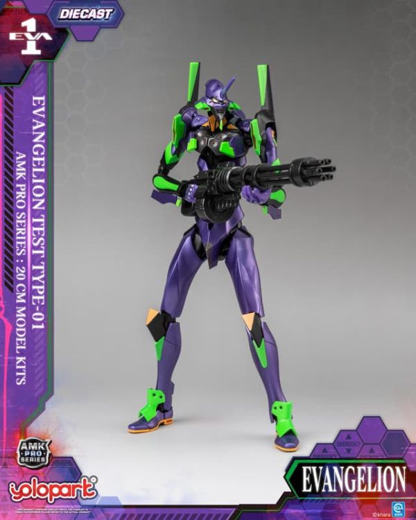 yolopark 合金可動 AMK PRO EVA 福音戰士 初號機 合金夜戰豪華版 