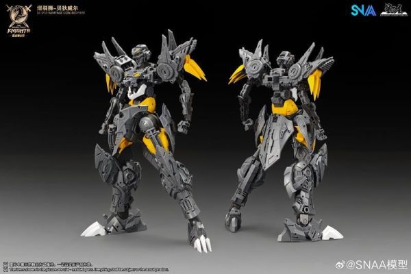 SNAA 圓桌騎士團 爆裂獅 貝狄威爾 1/144 組裝模型 