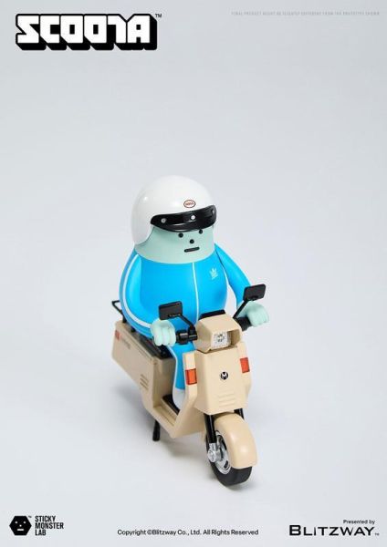 預購27年2月 Blitzway SML VEHICLE (MMC SCOOTA) 高約:12cm 
