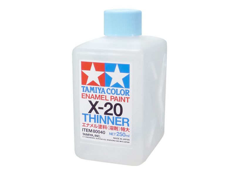 田宮 TAMIYA 80040 田宮法琺瑯漆溶劑 X-20 250ml <特大> 舊化/墨線液/擦拭 