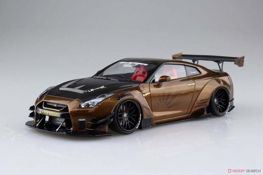 青島社 AOSHIMA 1/24 汽車模型 LB-WORKS #12 R35 GT-R type 2 Ver 