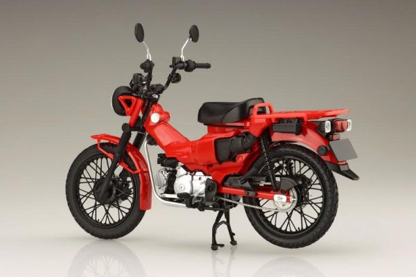 富士美 1/12 BikeNX3 HONDA CT125 HUNTER Cub 躍動紅 組裝模型 