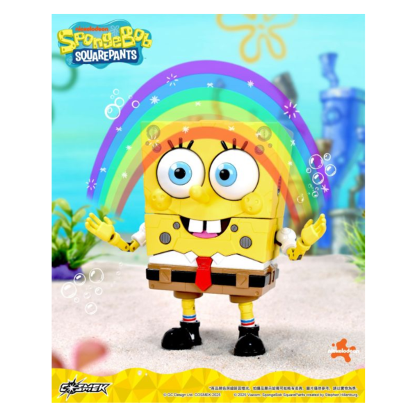 預購Q4 COSMEK 合金 海綿寶寶 MECHA SPONGEBOB D1017 