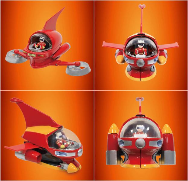 預購10月 EVOLUTION TOYS METAL ACTION 無敵鐵金剛 迴旋&噴射指揮艇組 