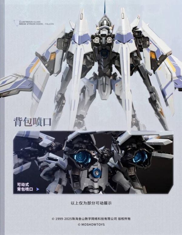 預購第二季 MOSHOWTOYS 卓越級 解限機 UBP-R02T 矛隼 標準型 