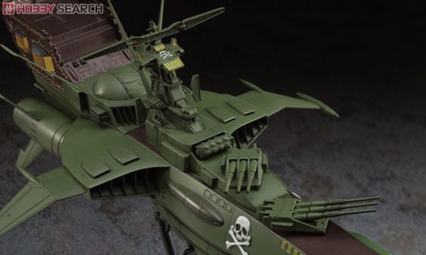 長谷川 1/1500 宇宙海賊戰艦 阿爾卡迪亞號 組裝模型 