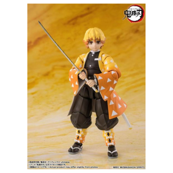 預購10月 代理版 SHF鬼滅之刃 我妻善逸 再版 