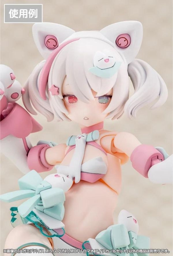 預購27年4月 壽屋 M.S.G 女神裝置 PUNI MOFU 白貓 水貼 