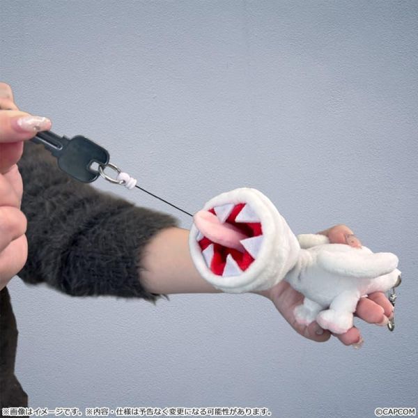 預購10月 CAPCOM 魔物獵人 布偶造型鑰匙套 奇怪龍 夫魯夫魯 白電龍 稀白龍 