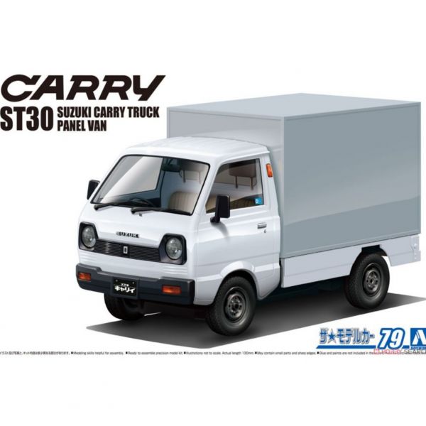 青島社 AOSHIMA 1/24 汽車模型 SUZUKI ST30 Carry Panel Van 