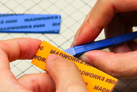 MADWORKS CP SP 研磨海綿砂紙 3mm/2mm 補充包 7番數 MADWORKS,鷹嘴刀,刻線刀,砂紙,研磨海綿,削切