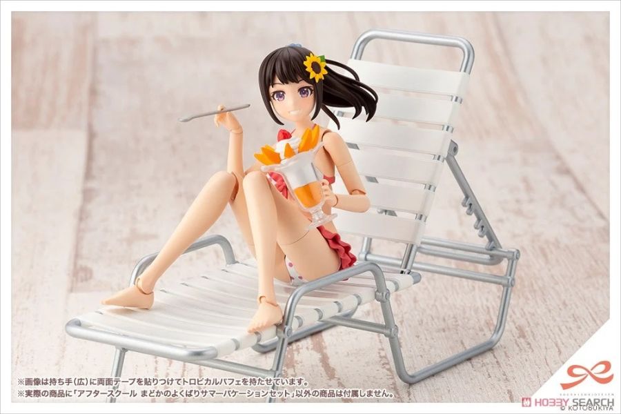 壽屋 1/10 創彩少女庭園 下課後 小圓的暑假套組 組裝模型 (不含人物) 