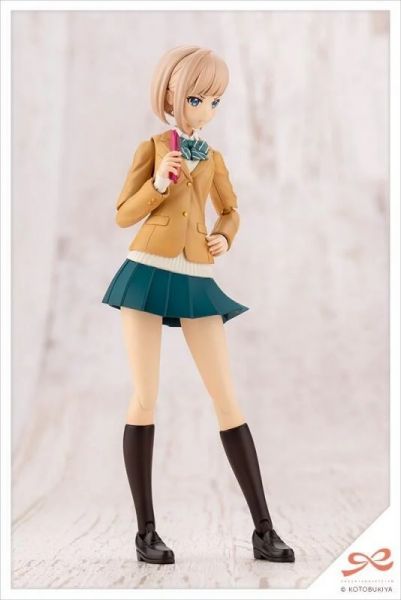壽屋 組裝模型 1/10 創彩少女庭園 小鳥遊 曆 冬季制服 夢幻風 古典藤色 (JK007) 