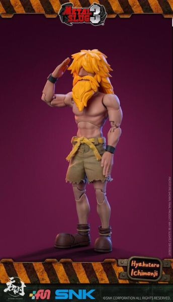 吞時工作室 1/12 布衣可動 SNK 越南大戰3 一文字百太郎 