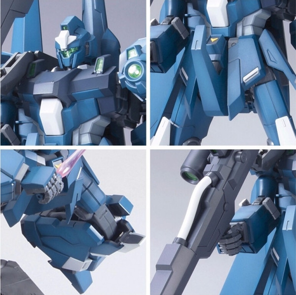 萬代 BANDAI 1/100 鋼彈模型 MG 里澤爾隊長機 組裝模型 