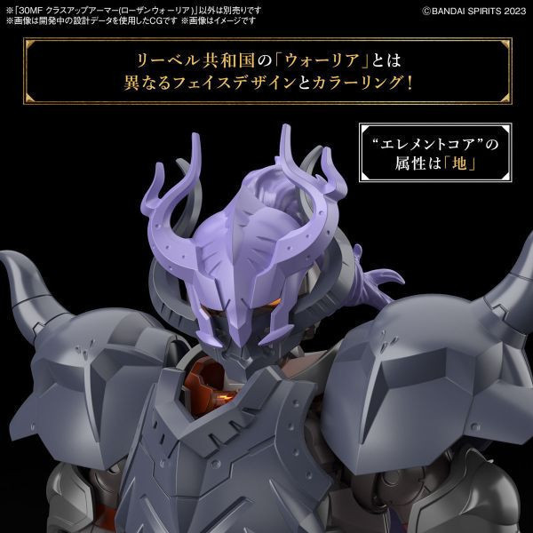萬代 30MF 30 MINUTES FANTASY 升級鎧甲（洛桑戰士）無本體 組裝模型 