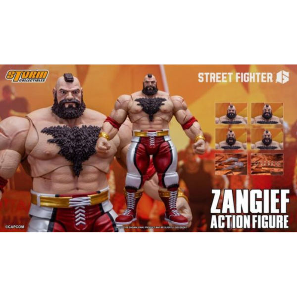 STORM TOYS 快打旋風6 街頭霸王6 桑吉爾夫 1/12 可動完成品 