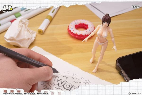 LADoTOYS Pocket PG-01 口袋泳裝少女 可動 