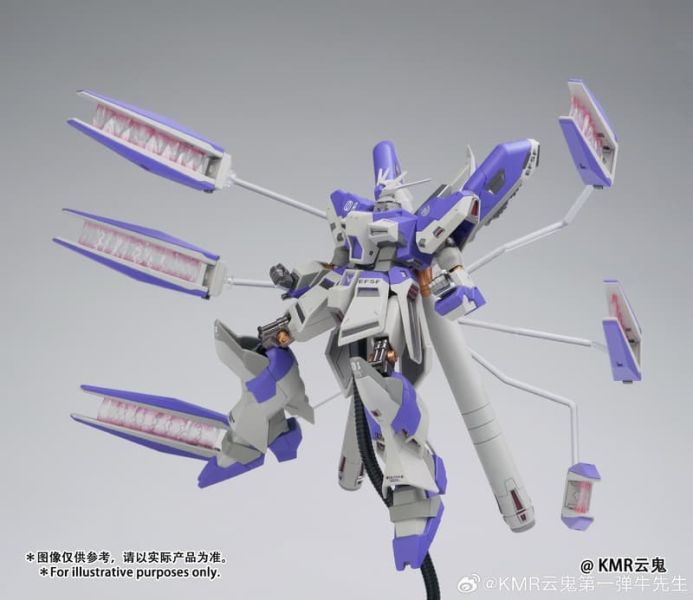 預購10月 KMR雲鬼 1/144  RX-93 海牛 優化版 合金骨架 預塗裝 組裝 