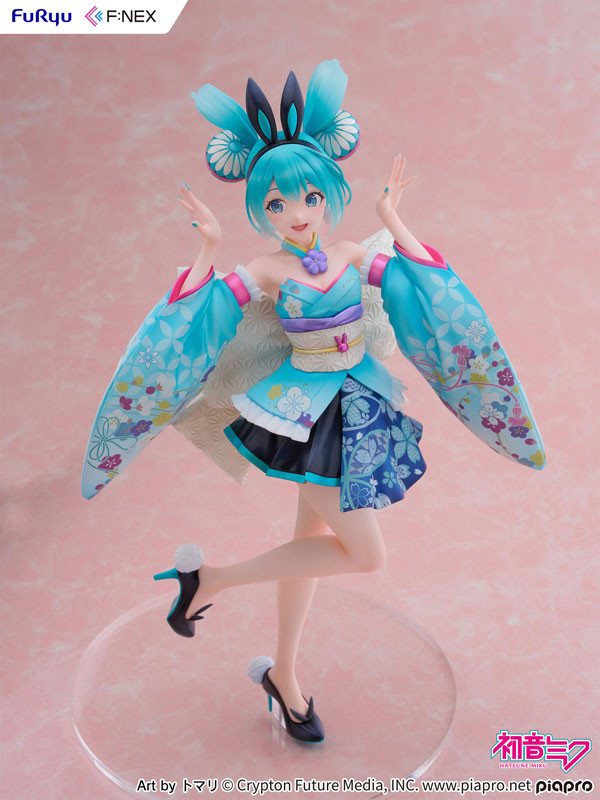 預購25年9月 F:NEX 初音未來 和風兔女郎 1/7 PVC完成品 