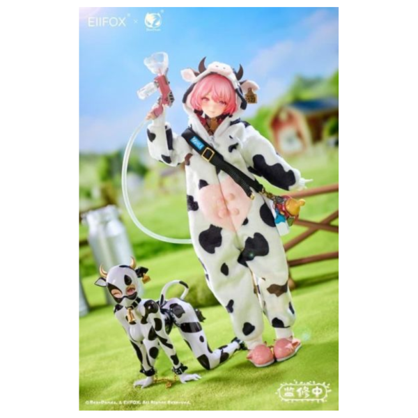 預購26年Q3 Eiifo x BearPanda 奶牛MOMO 1/8 包膠可動 附特典 