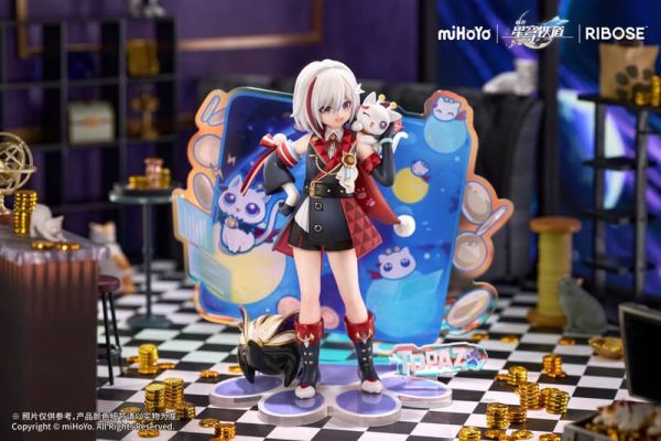 預購26年5月 RIBOSE RISE UP+ 崩壞 星穹鐵道 小不點貓貓系列 托帕&賬賬 