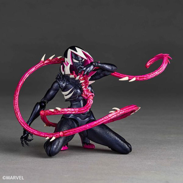 海洋堂 驚奇山口式 猛毒關 Gwenom 女蜘蛛人 關史黛西 可動完成品 