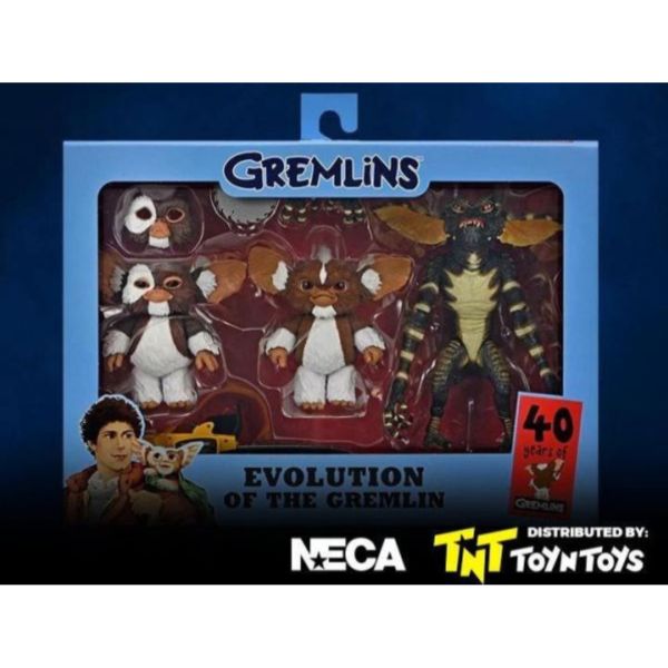 預購25年1月 NECA 代理版 Gremlins 小精靈 40週年紀念套裝 可動完成品 