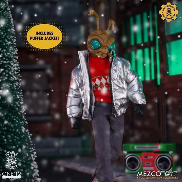 Mezco Gomez 1:12 聖誕節螞蟻 可動人偶 