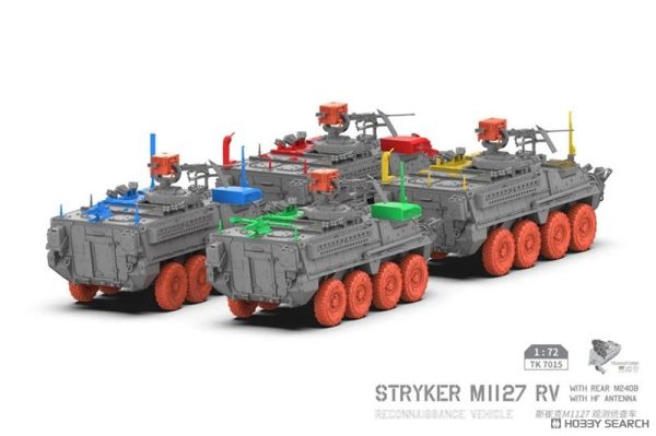 預購7月 BorderModel 1/72 Stryker M1130 CV&CV-TACP 1+1 