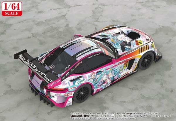 預購27年2月 GSC 1/64 初音未來GT計畫 賽車初音 2021 SUPER GT 第5戰Ver 
