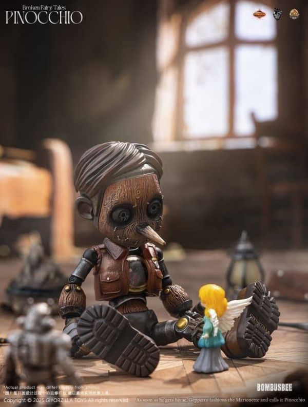 預購6月 GIYORZILLA TOYS 1/6 可動 A001 破碎的童話 匹諾曹 (皮諾丘) 