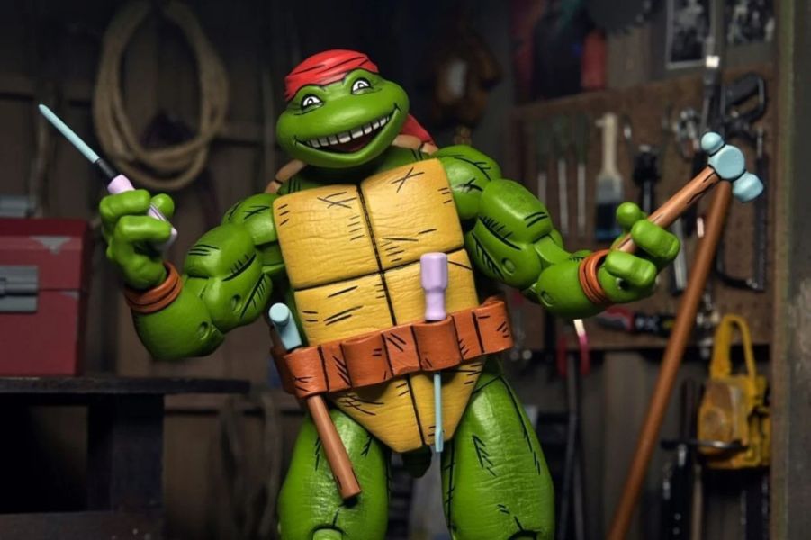 預購10月 NECA 忍者龜 雜務工 多納太羅 7吋 可動 