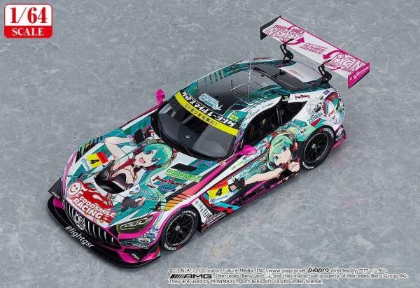 預購27年2月 GSC 1/64 初音未來GT計畫 賽車初音 AMG 2020 SUPER GT Ver 