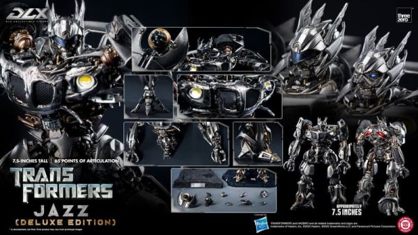 預購26年Q1 Threezero DLX 變形金剛 爵士 豪華版 