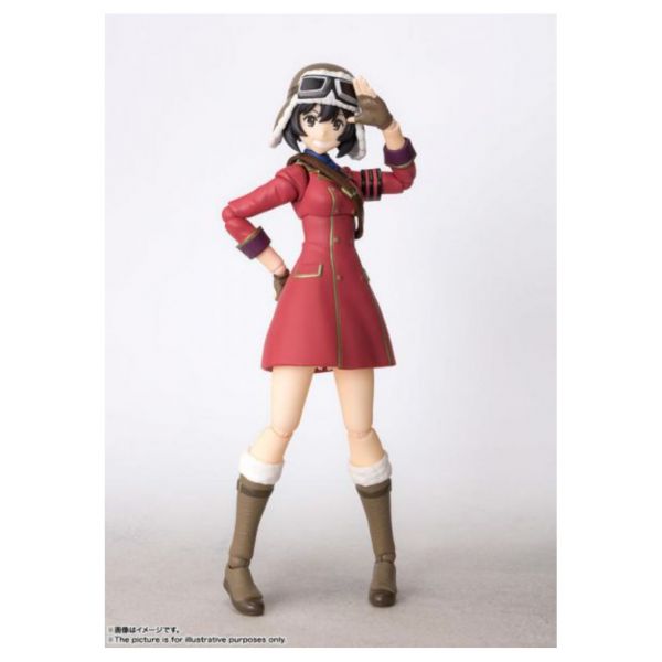 萬代 BANDAI 代理版 S.H.F SHF 荒野的壽飛行隊 姬莉葉 