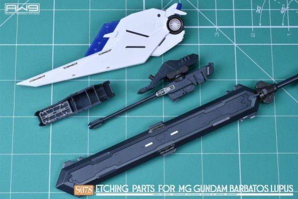 鋼魂 AW9 S078 MG 1/100 天狼型獵魔鋼彈專用蝕刻片 附水貼 