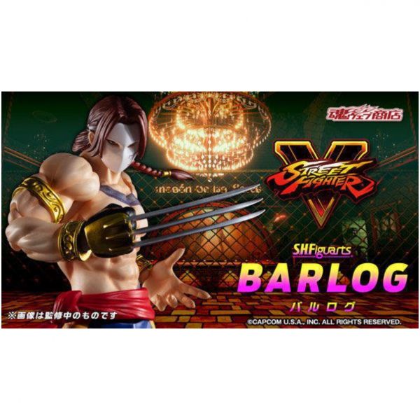 萬代 BANDAI 代理版 S.H.F SHF 快打旋風 街頭霸王 巴洛克 