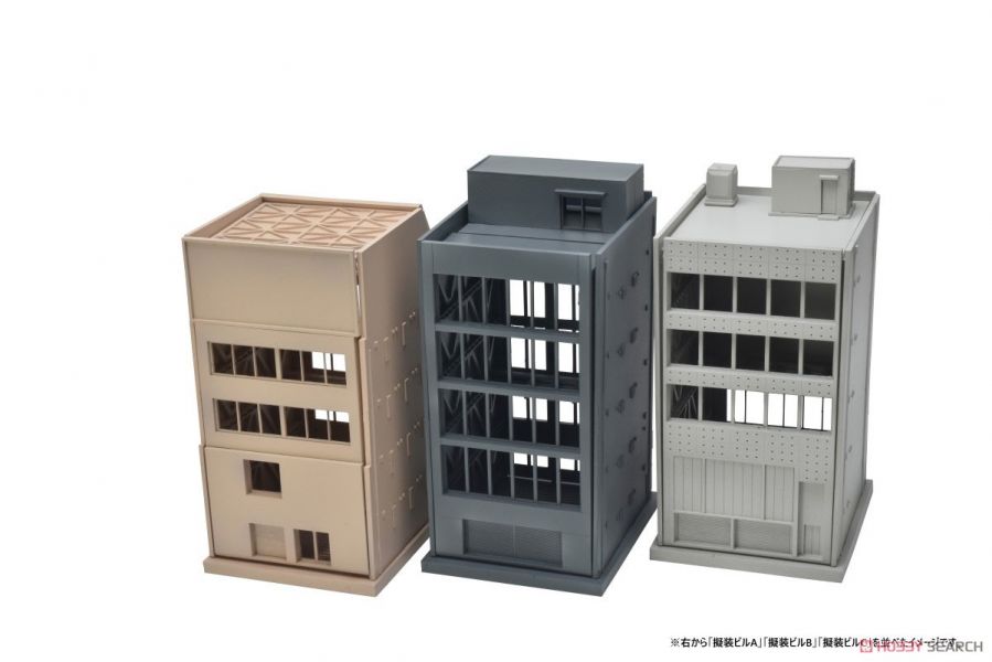TOMYTEC 1/144 DCM17 僞裝的建築A 