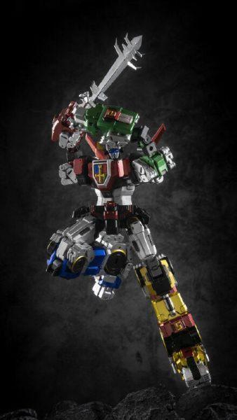 招財貓MICRO COSMOS MC-01S金屬色限定 聖戰士 百獸王 五獅合體 