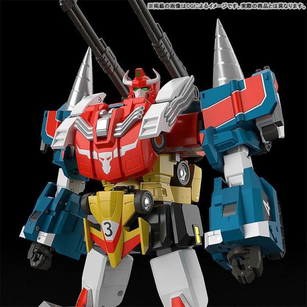 預購27年1月 GSC THE合體 勇者達鋼 勇者傳說 野牛勇士 可動 